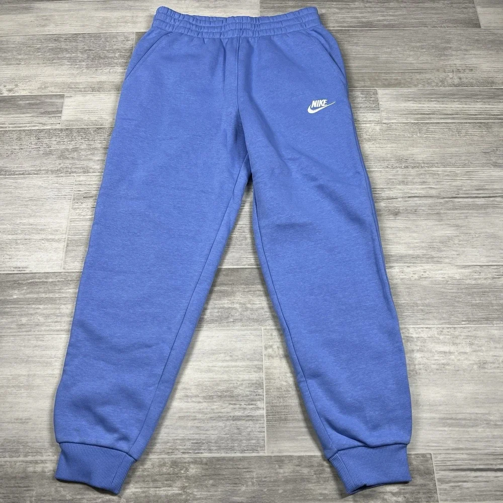 Nike Sportswear Club Fleece‎ Blue Joggers Kids Large FD3008-450 Pants Standard